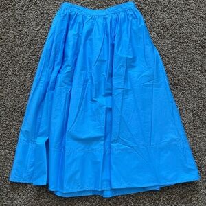 Banana Republic poplin maxi skirt size 4